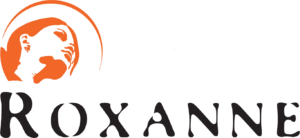 Logo_Roxanne_beschnitt Das Bild zeigt das Roxanne Logo. Darauf ist ein Kopf einer Frau zu sehen, welcher von einem orangenen geöffneten Kreis umrandet ist.